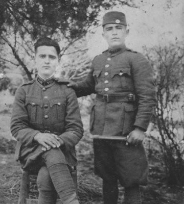 Θωμάς Νταγκοβάνος (αριστερά)-Παύλος Σαμαράς(δεξιά)